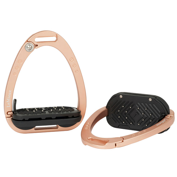 LeMieux Vector Balance Stirrup - Rose Gold